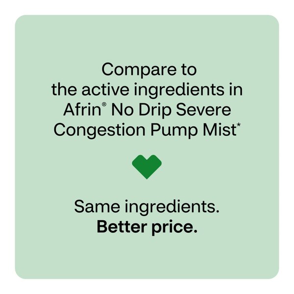 CVS Health 12HR No Drip Nasal Mist Oxymetazoline HCl 0.05%, 1 OZ