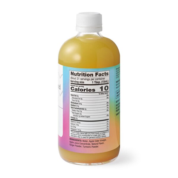 CVS Health Apple Cider Vinegar Blend with Ginger & Turmeric, 16 OZ