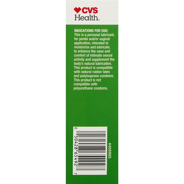 CVS Health Natural Personal Lubricant, 2 FL OZ
