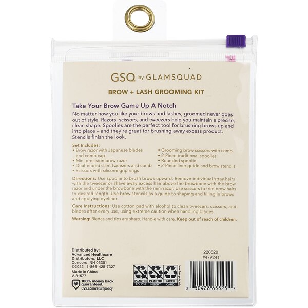GSQ by GLAMSQUAD Brow + Lash Grooming Kit