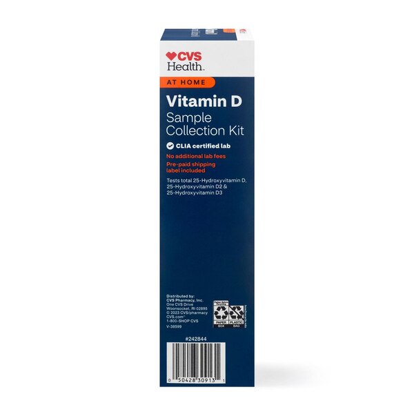 CVS Health At Home Vitamin D Test Kit, 1 CT