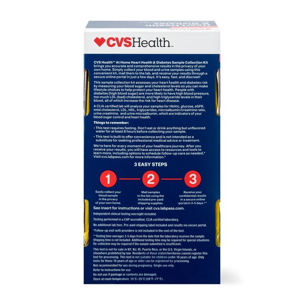 CVS Heart Health Diabetes Test