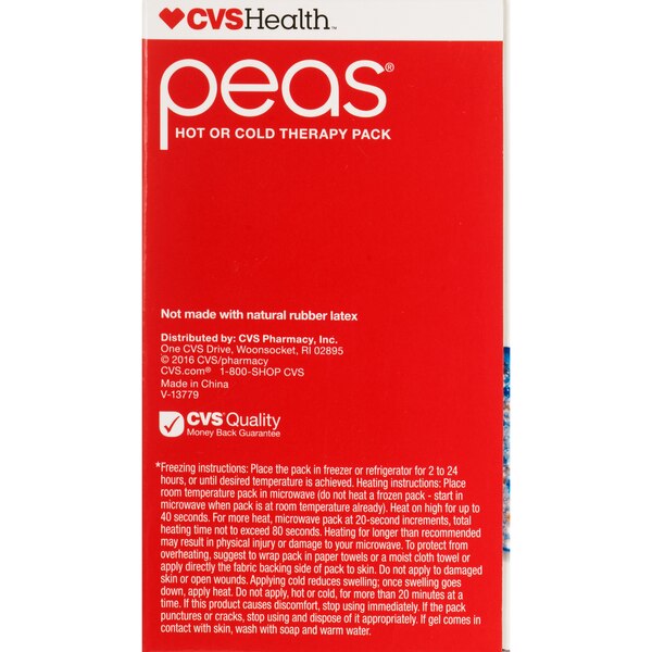 CVS Health Peas Hot or Cold Therapy Pack