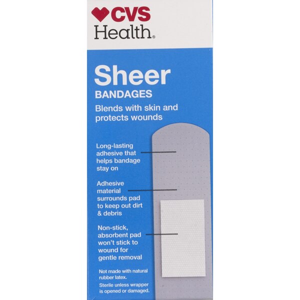CVS Health - Apósitos transparentes