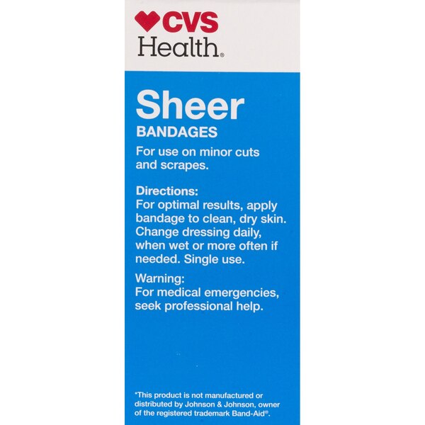 CVS Health - Apósitos transparentes