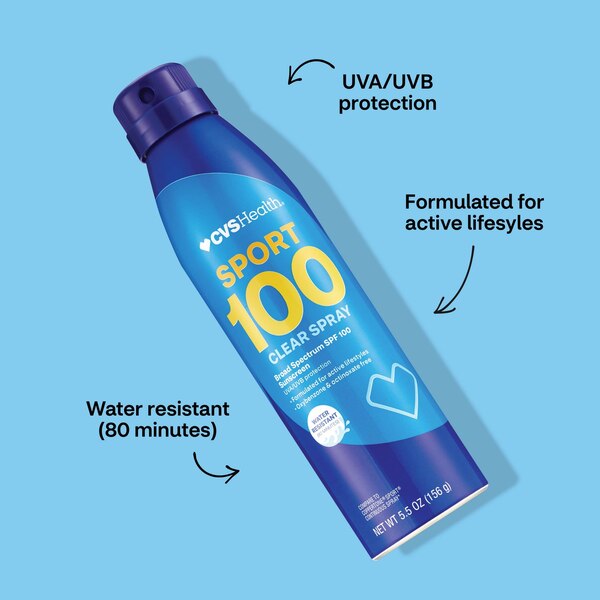 CVS Sport Clear Broad Spectrum Sunscreen Spray