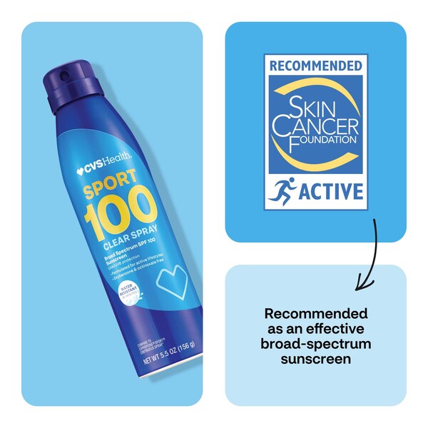 CVS Sport Clear Broad Spectrum Sunscreen Spray