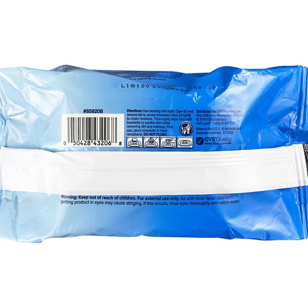CVS Beauty Cleansing Makeup Remover Towelettes