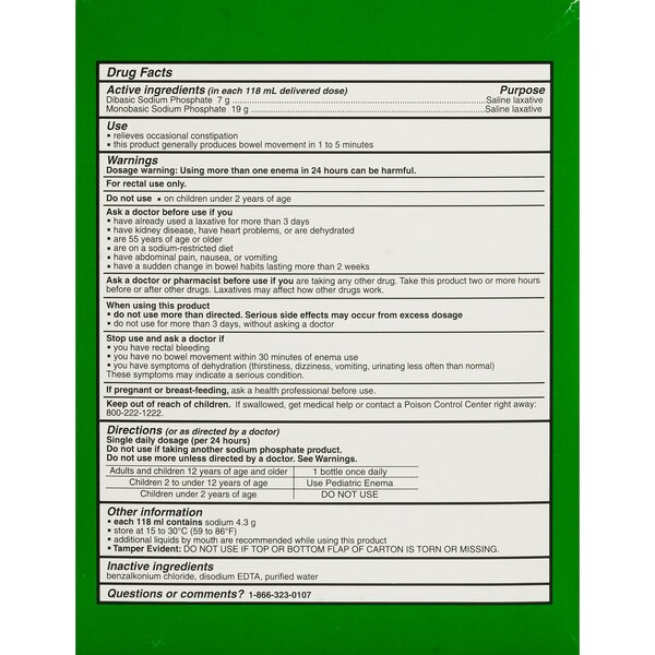 CVS Health Disposable Enema, Latex Free