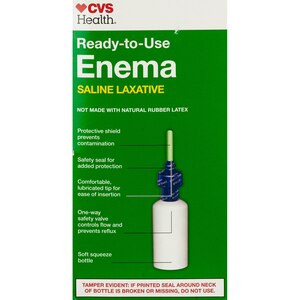 CVS Health Disposable Enema, Latex Free, 6, , 10