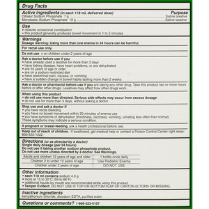 CVS Health Disposable Enema, Latex Free, 6, , 10