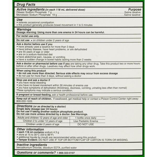 CVS Health Disposable Enema, Latex Free