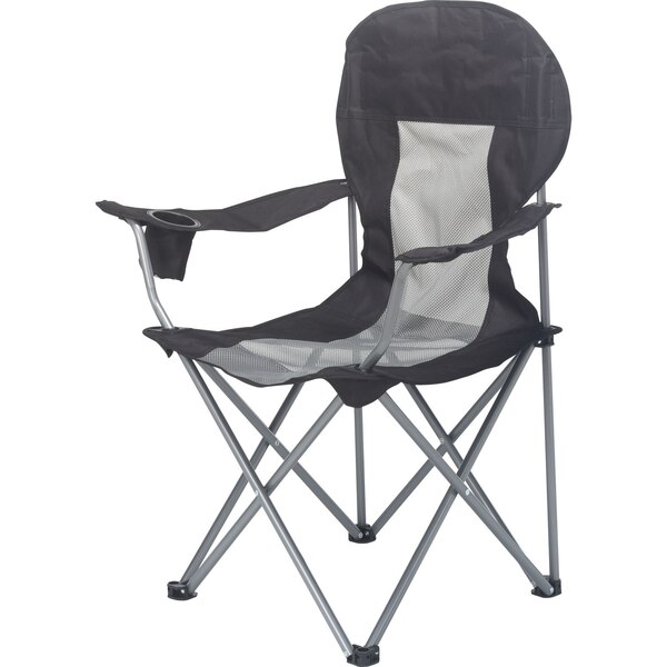 Sun & Sky Camp Chair, Black & Gray