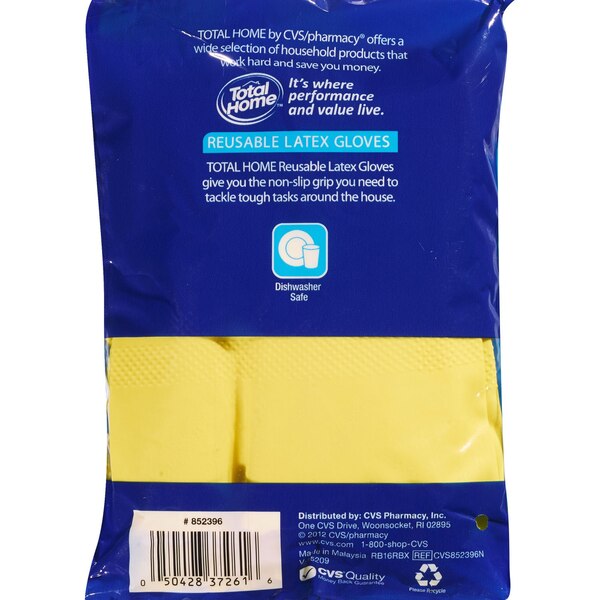 Just the Basics Latex Gloves Large