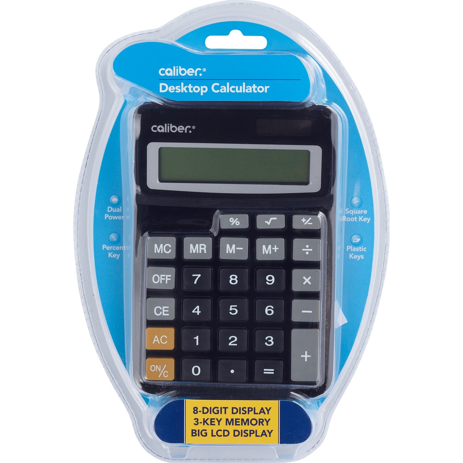 Caliber Desktop Calculator, 8 Digit