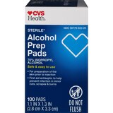 CVS Health 70% Isopropyl Alcohol Prep Pads, thumbnail image