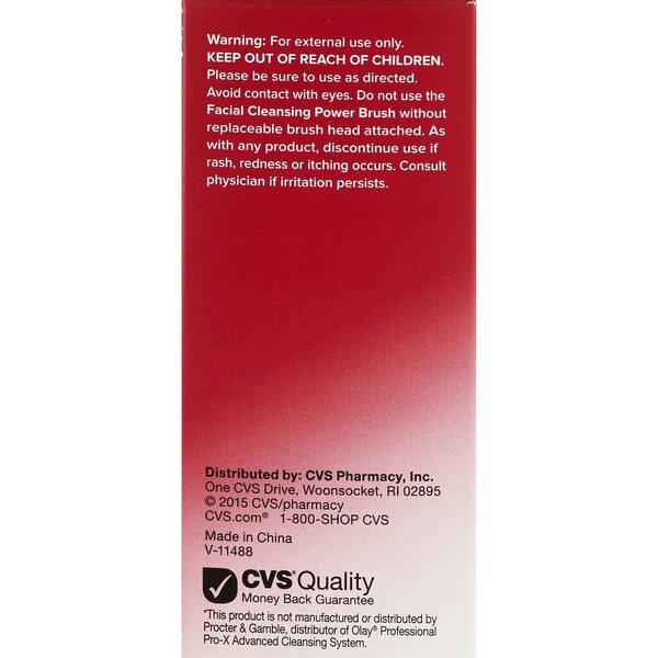 CVS Facial Cleansing Power Brush Heads