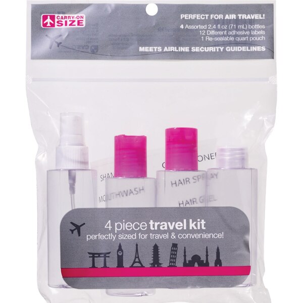 4 Piece Travel Kit