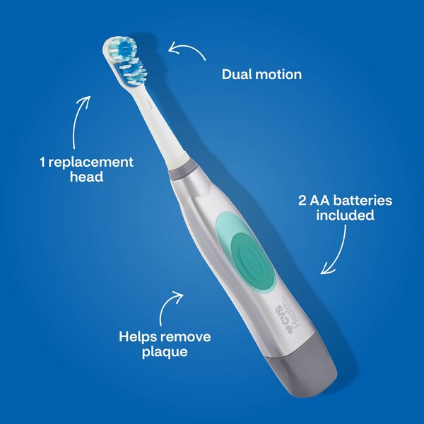 CVS Health Professional Clean Power Toothbrush, Soft Bristle