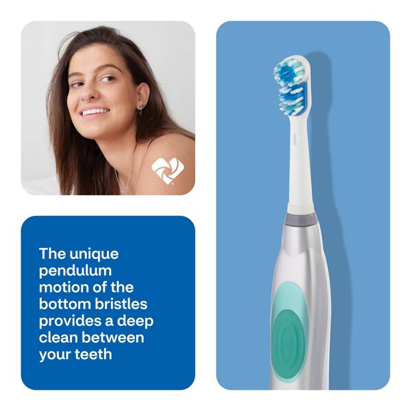 CVS Health Professional Clean Power Toothbrush, Soft Bristle