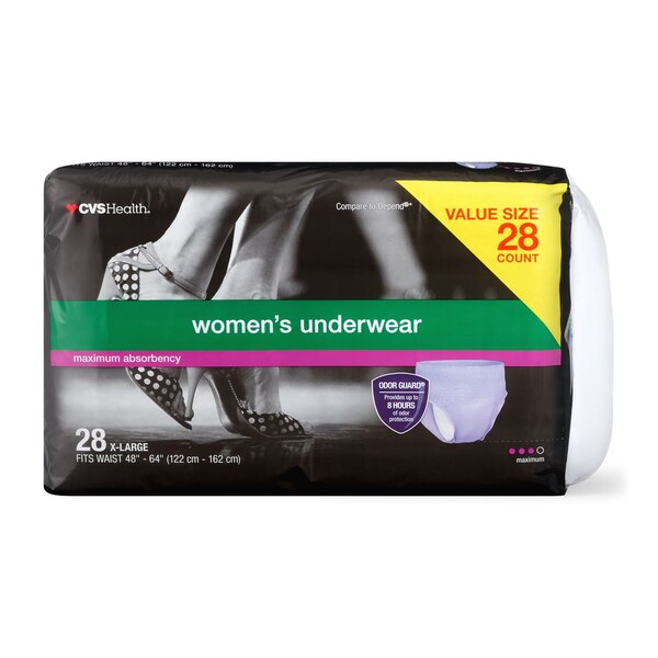 CVS Women's Maximum Absorbency Underwear