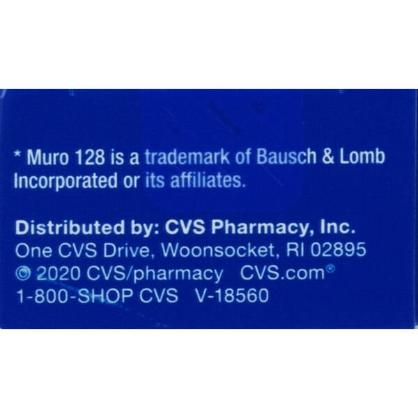 CVS Health Sodium Chloride Hypertonicity Ophthalmic Ointment, 0.125 OZ