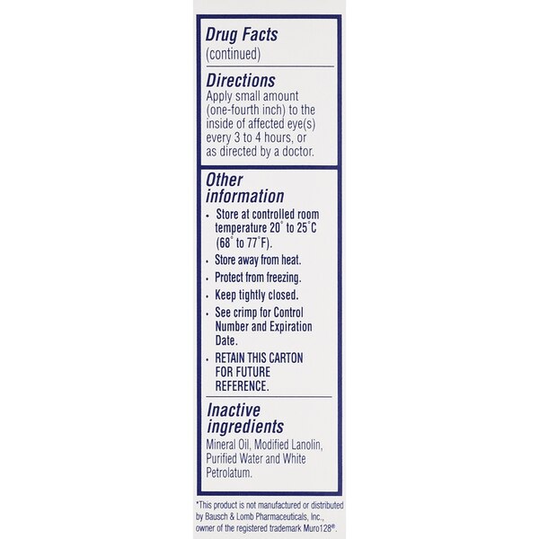 CVS Health Sodium Chloride Hypertonicity Ophthalmic Ointment, 0.125 OZ