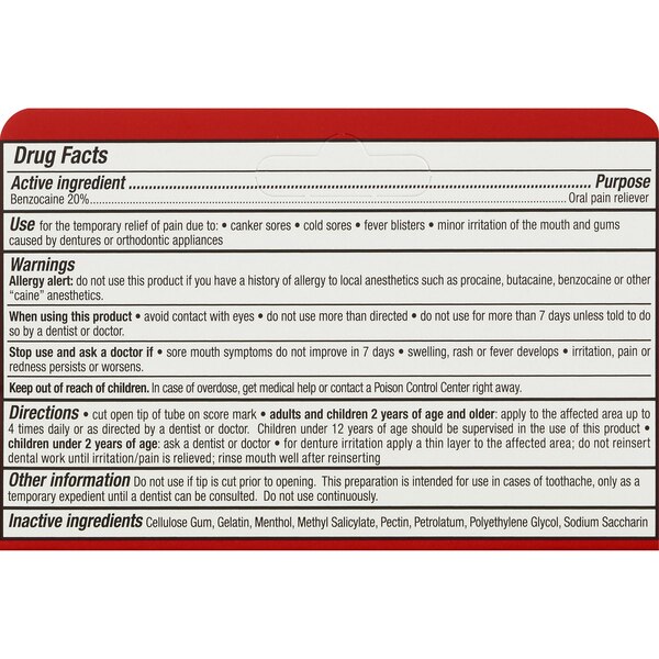 CVS Health Maximum Strength Oral Pain Reliever, 0.42 OZ