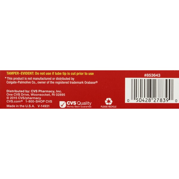 CVS Health Maximum Strength Oral Pain Reliever, 0.42 OZ