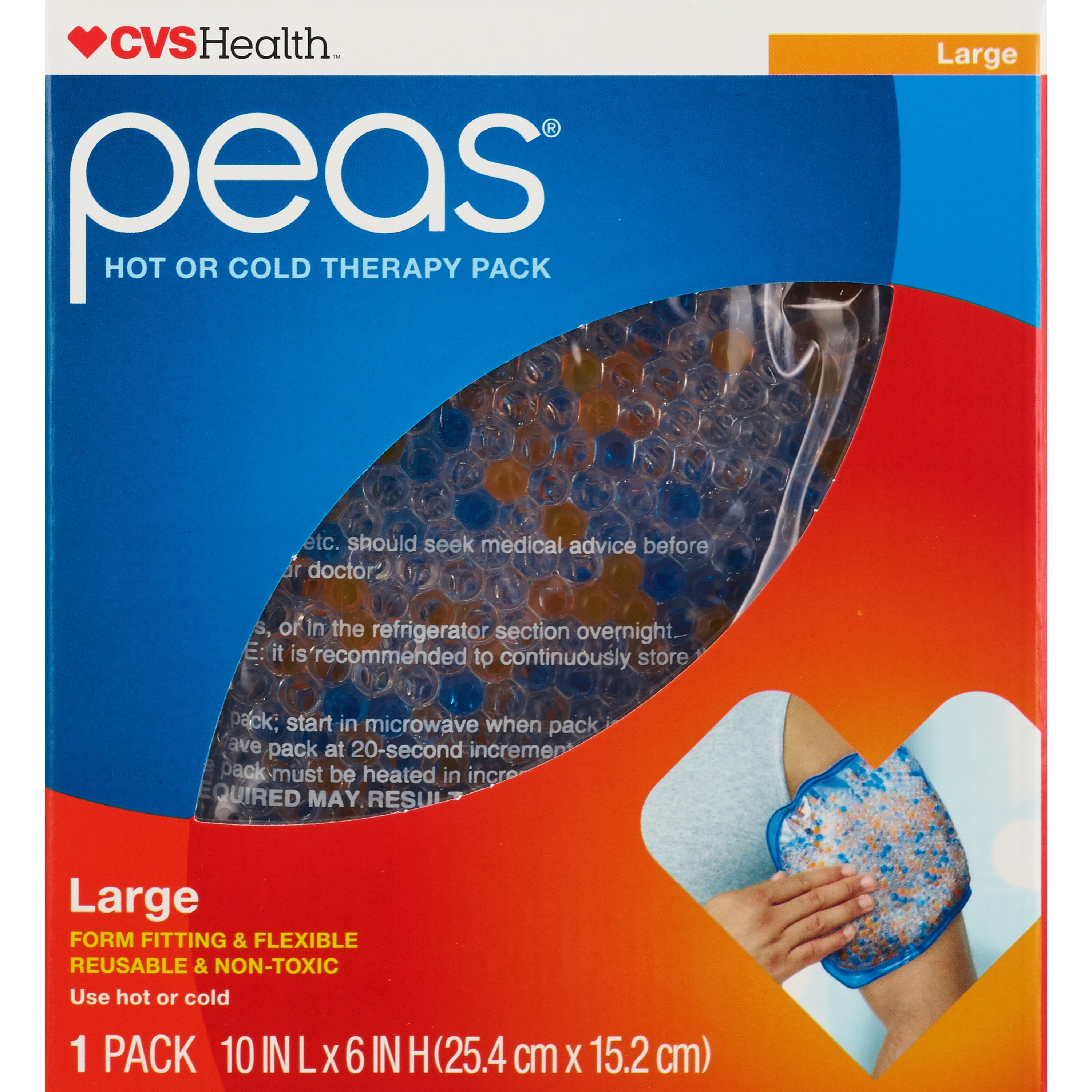 CVS Health Peas - Paquete para terapia fría o caliente