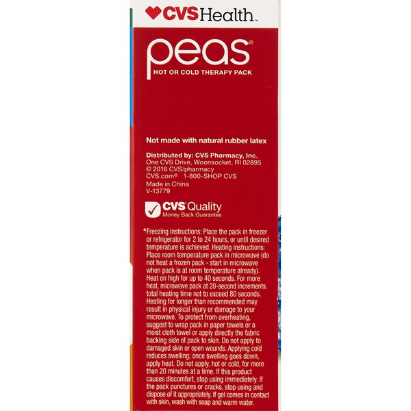 CVS Health Peas Hot or Cold Therapy Pack