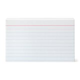 Caliber Ruled Index Cards, 100 ct, 3 x 5 in, thumbnail image