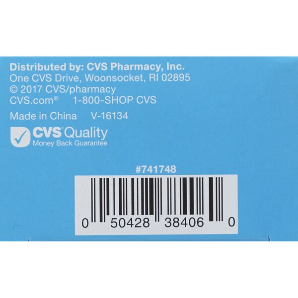 CVS Health Small Base Quad Cane Tips, 1/2"