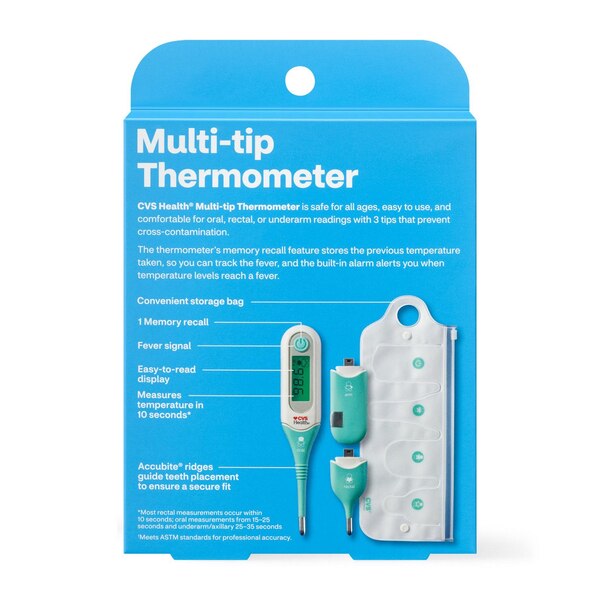 CVS Health Multi-tip Digital Thermometer