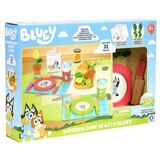 Bluey 32-Piece Wooden Dine in with Bluey Set, thumbnail image