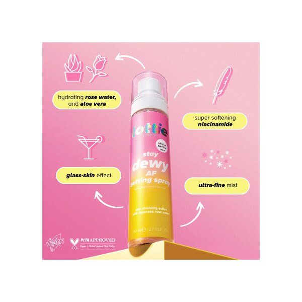 Lottie London Dewy AF Setting Spray