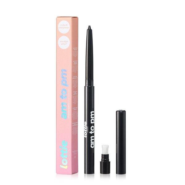 Lottie London AM to PM Retractable Eyeliner, Black
