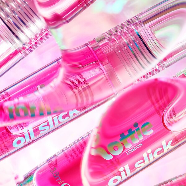 Lottie London Oil Slick Lip Oil, Extra Cherries