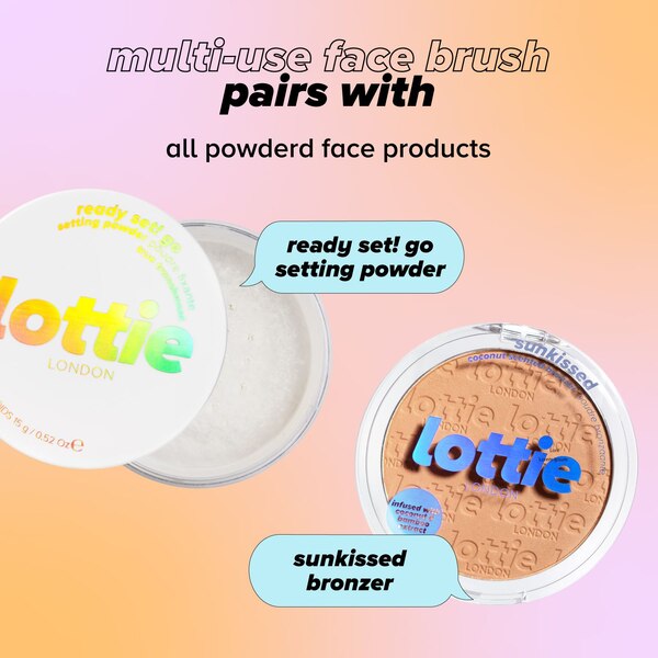 Lottie London Multi-Use Face Brush