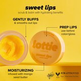 Lottie London Mango Sorbet Sweet Lips Scrub & Balm, thumbnail image