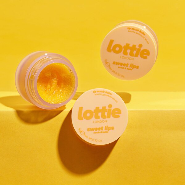 Lottie London Mango Sorbet Sweet Lips Scrub & Balm