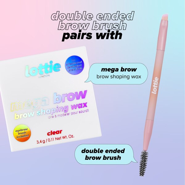Lottie London Double Ended Brow Brush