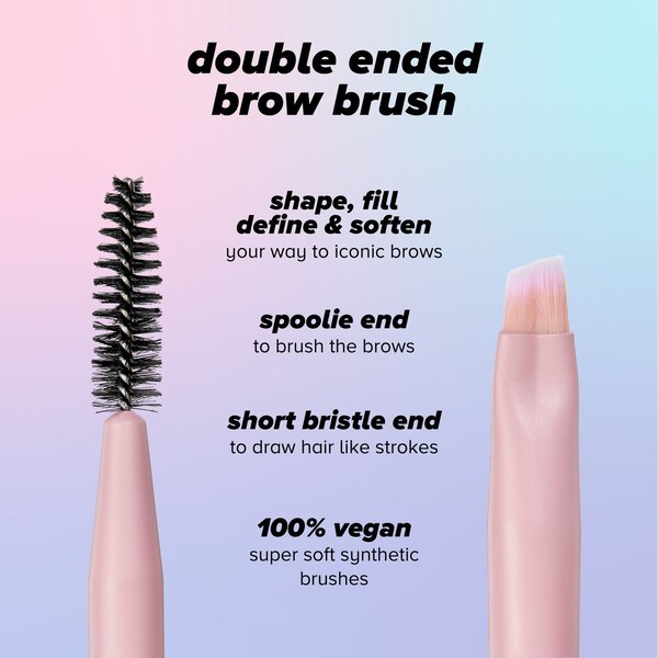 Lottie London Double Ended Brow Brush