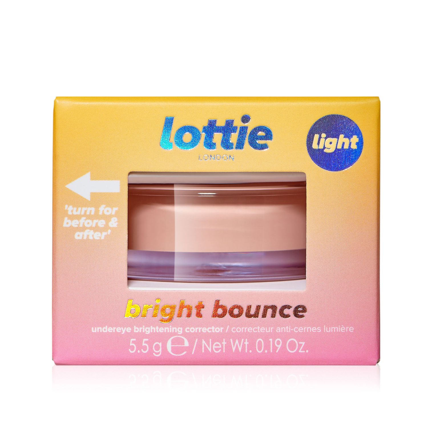 Lottie London Bright Bounce Undereye Brightening Corrector