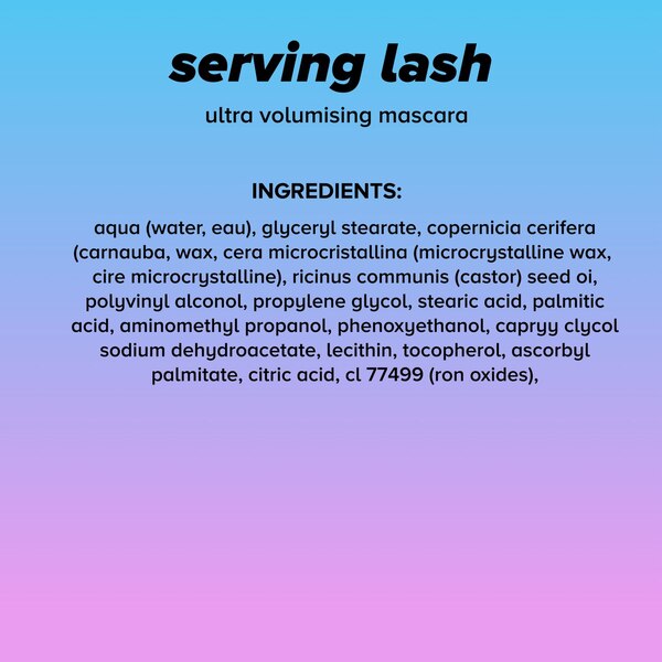 Lottie London Serving Lash Mascara