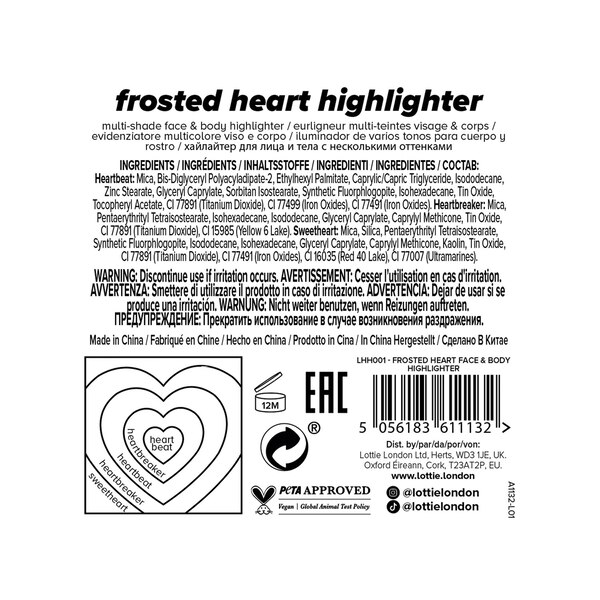 Lottie London Love Light Multi-Shade Highlighter