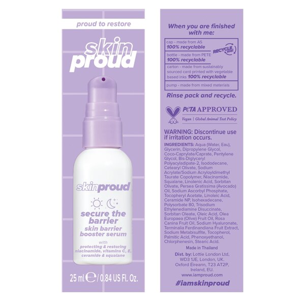 Skin Proud Secure the Barrier Booster Serum, .84 OZ