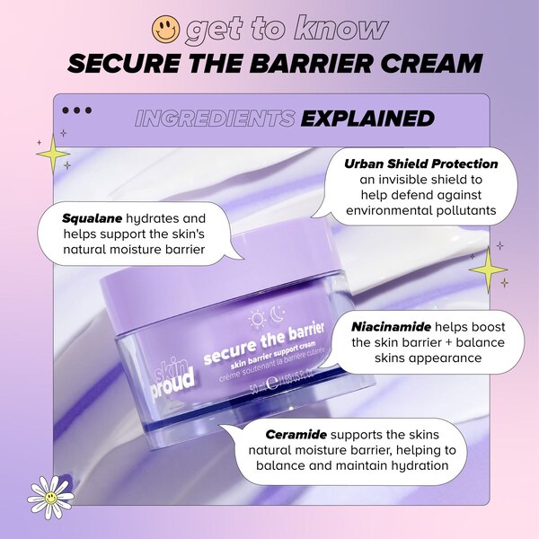 Secure the Barrier Support Cream