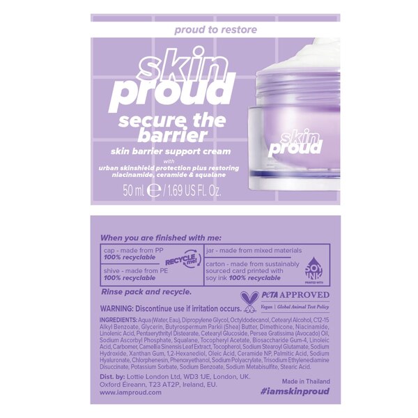 Secure the Barrier Support Cream