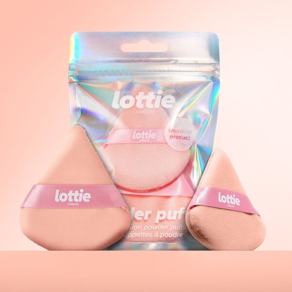 Lottie London Powder Puffs, Twin Pack